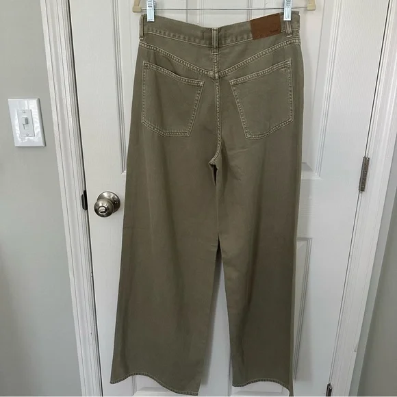 Madewell Superwide-Leg Jeans: Airy Denim Edition in Sagebrush 26 NWT - Picture 8 of 15